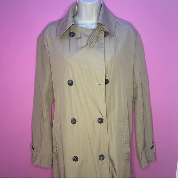 NWT Full-Length Trench Coat – Longline Jacket – Size Medium - Picture 7 of 9